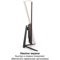 Монитор ExeGate Combat EF2707C игровой, 165 Гц, 27", IPS LED, Grade A+, FHD, 1920x1080, 165Гц, 16:9, 300cd/m2, 1000:1, 178/178, 1ms, HDMI, DisplayPort 297306