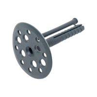 Дюбель-гриб для теплоизоляции Интехпласт 10*80 с пластиковым гвоздем, 100 шт 859636251475