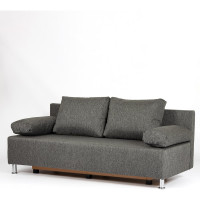 Диван-кровать Divan24 Морис темно-серый двуспальный раскладной для дома 70300344