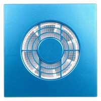 Вентилятор бытовой с пониженным уровнем шума и обратным клапаном Эвент Зефир 100Сок синий