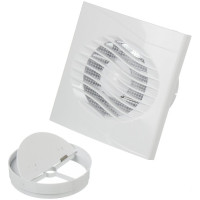 Вентилятор бытовой с таймером и обратным клапаном Эвент Волна 100СТок