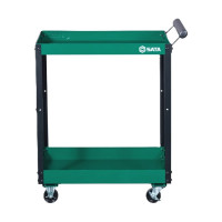 Тележка инструментальная SATA 3х-ярусная с перфорированной панелью 95222B