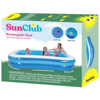 Бассейн прямоугольный надувной Sunclub 305х183х50 см, 1087 л, 51259 109420