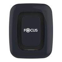 Диспенсер для туалетной бумаги FOCUS в листах, пластик, черный H-8076287