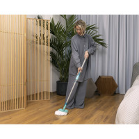 Комплект: Швабра + ведро, с механизмом отжима Leifheit CLEAN TWIST Disc Mop Ergo 52101
