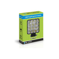 Светодиодная фара Вымпел WL-147CF ближн. свет, кв. пл. корп. 16 LED, 18W 5270