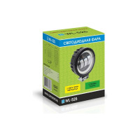 Светодиодная фара Вымпел WL-525 неон. обод, ов., 3LED, 30W 5263
