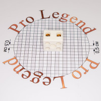 Винтовая керамическая клемма для проводов 2.5 мм2 Pro Legend 2x2 контакта, 400 В, 12 А, -40 +450гр. белая PL3849