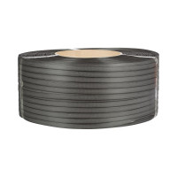 Стреппинг лента Комус полипропиленовая, 15х0.8 мм, 2000 м, серая 517293