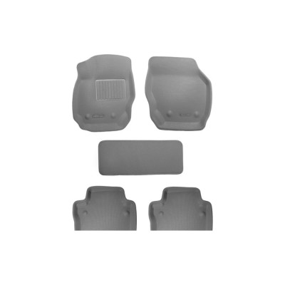 Коврики PSV Mitsubishi Lancer X 2007 2017 г 3D серый Kagu 110668