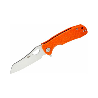 Honey Badger Нож Wharncleaver D2 M с оранжевой рукоятью HB1166