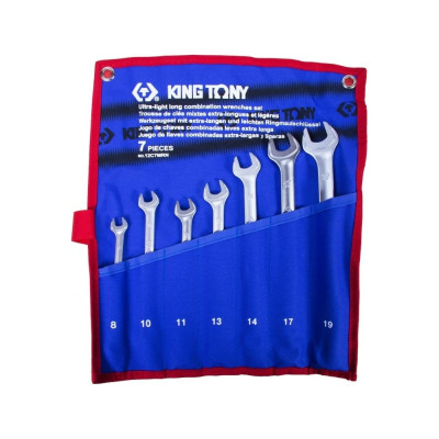 Набор комбинированных удлиненных ключей KING TONY 7 предметов 12C7MRN
