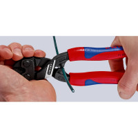 Болторез KNIPEX CoBolt длина 200 мм, 2К ручки, KN-7102200SB