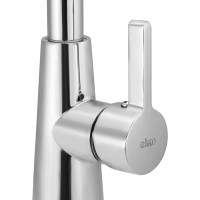 Смеситель для кухни Ekko гибкий излив с гайкой белый E4205-E55