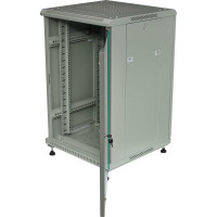 Телекоммуникационный серверный шкаф W&T 18U 600x600 19 дюймов серый B186060GWTWOF