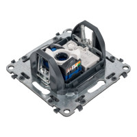 Информационная розетка Legrand Valena IN'MATIC комбинированная RJ11/RJ45 Кат.6 UTP 753032