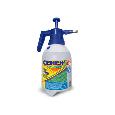 Антисептик СЕНЕЖ экспресс, помпа, 2 кг 00000006146