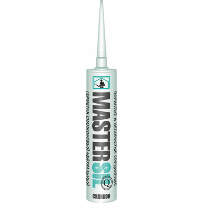 Силиконовый герметик Mastersil (нейтральный; бесцветный; 310 мл) 1362/2