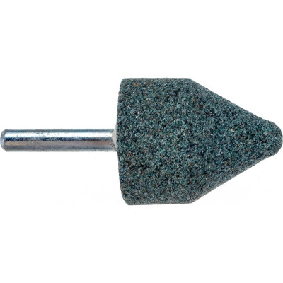Головка абразивная с хвостовиком EW(ГК) 32x40x6 мм, 63С, F60(25Н), O(СТ1) CNIC 50739