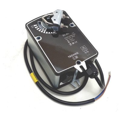 Электропривод воздушной заслонки с пружиной SC-03DN/230V, 3Nm, ON/OFF, 230AC TECHNO 210300