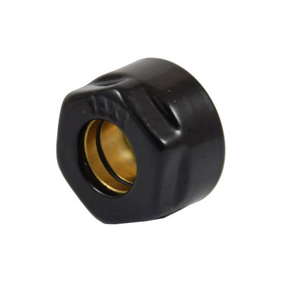 Резьбовое соединение SCHLOSSER для медных труб GW 3/4x15 мм чёрное 602500001. Ral 9005