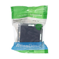 1-клавишный выключатель Systeme Electric Atlas Design Грифель с подсветкой SE ATN000713