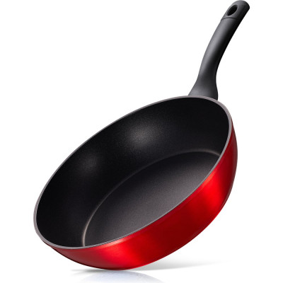 Сковорода Regent inox глубокая 28см (кованый алюминий) Linea STENDAL индукция 93-AL-SD-2-28