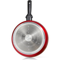 Сковорода Regent inox глубокая 28см (кованый алюминий) Linea STENDAL индукция 93-AL-SD-2-28