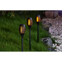 Садовый светильник СТАРТ с солнечной батареей и датчиком света САД 12LED Маори Пламя