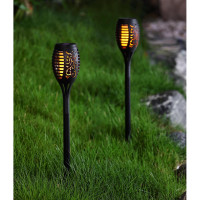 Садовый светильник СТАРТ с солнечной батареей и датчиком света САД 12LED Маори Пламя