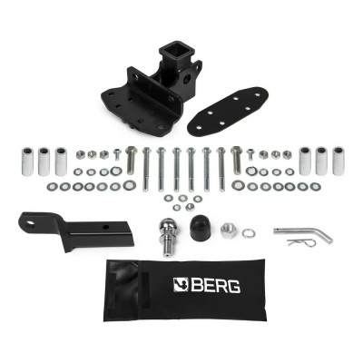 Фаркоп под квадрат Toyota Land Cruiser 200 кроме Executive/TRD 2007-2021 BERG F.5713.006