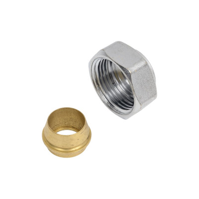 Переходник Giacomini НГ ЕК, 3/4", 15, латунь R178EX104