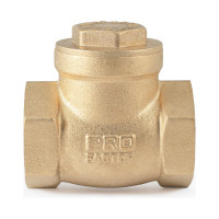 Обратный клапан PROFACTOR горизонтальный, в/в 1" PF CV 249.25
