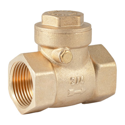 Обратный клапан PROFACTOR горизонтальный, в/в 3/4" PF CV 249.20