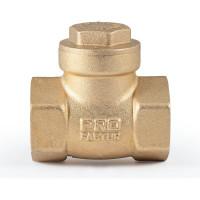 Обратный клапан PROFACTOR горизонтальный, в/в 3/4" PF CV 249.20