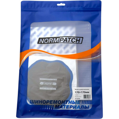 Диагональные заплаты NORM 170х170 мм, 4 слоя, 5 шт. 11-473