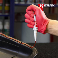 Высокотемпературный нейтральный герметик прокладок KERRY RTV SILICONE красный KR-145-1