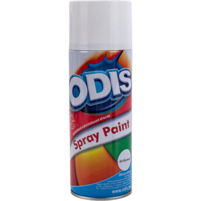 Краска-спрей ODIS белый 40