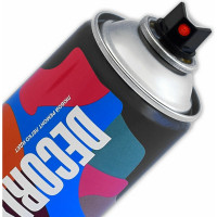 Аэрозольная акриловая грунтовка Decorix (матовая; бесцветная; 520 мл) 0108-31 DX