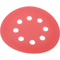 Круги абразивные шлифовальные перфорированные на ворсовой основе под липучку Profi 5 шт, 125 мм, Р400 CUTOP 85-627