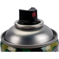 Аэрозольная светопоглощающая ультраматовая краска Decorix КАМУФЛЯЖ хаки камуфляж 520 мл 0144-93 DX