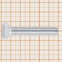 Болт FastenPro DIN 933 высокопрочный M10x60 4 шт. 14-0020579