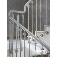 Аэрозольная эмаль Decorix (металлик; глянцевая; акриловая; серебро; 520 мл) 0103-03 DX