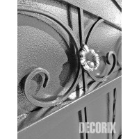 Аэрозольная эмаль Decorix (молотковый эффект; глянцевая; акриловая; серебро; 520 мл) 0104-01 DX