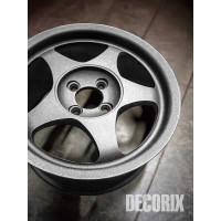 Аэрозольная эмаль Decorix (молотковый эффект; глянцевая; акриловая; серебро; 520 мл) 0104-01 DX