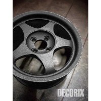 Аэрозольная эмаль Decorix (молотковый эффект; глянцевая; акриловая; темно-серый; 520 мл) 0104-11 DX