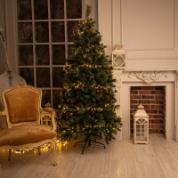 Ель Royal Christmas Montana Slim Tree Premium - Hinged, PP/ PVC, 195 см 65195