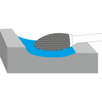 Бор-фреза твердосплавная пламевидная H-16-36-M-06-80 по металлу Sekira 00000016027