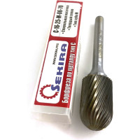 Бор-фреза твердосплавная сфероцилиндрическая C-16-25-M-06-70 по металлу Sekira 00000028187