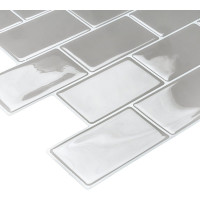 Комплект полимерной 3D плитки LAKO 30.5х30.5 см, 10 штук, Кирпичная кладка 23 LKD-AMZ002